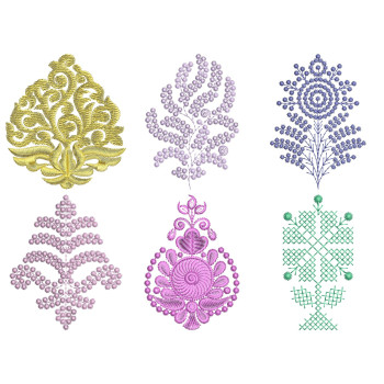10 Applique Embroidery Designs | August 2021 Bulk Download Vol-2