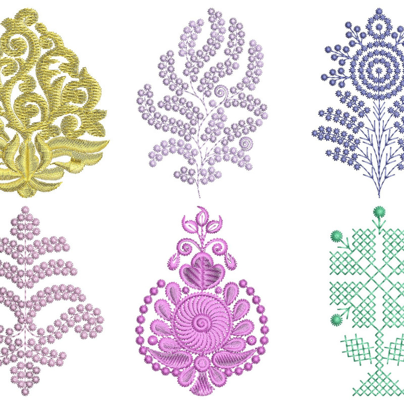10 Applique Embroidery Designs | August 2021 Bulk Download Vol-2