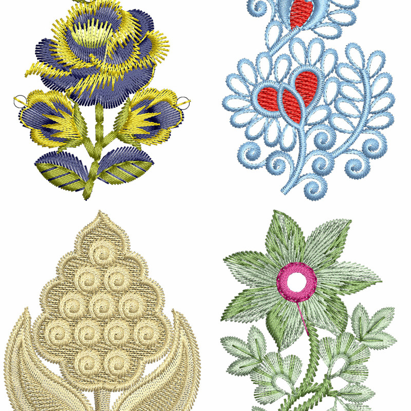 50 Applique Embroidery Designs | July 2021 Bulk Download