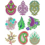 Patch Embroidary Design Bulk Download | 120 Designs