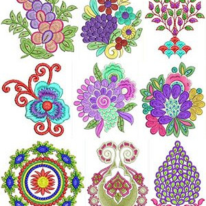 Patch Rose Design Bulk Download | 120 Designs