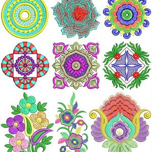 Patch Rose Design Bulk Download | 120 Designs