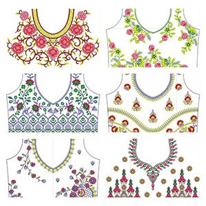 50 Blouse Embroidery Designs | July 2020 Bulk Download