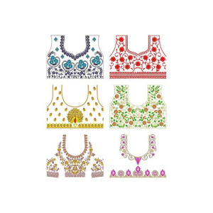 50 Blouse Embroidery Designs | July 2020 Bulk Download