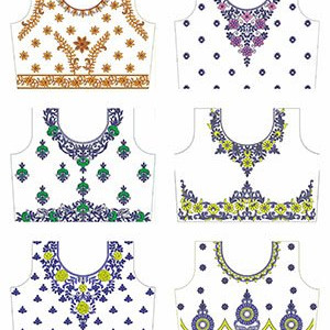 50 Blouse Embroidery Designs | June 2020 Bulk Download