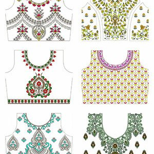 50 Blouse Embroidery Designs | June 2020 Bulk Download