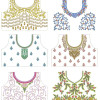 Latest Beautiful Blouse Embroidery Pattern Designs | June 2021 Bulk Download