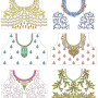 Latest Beautiful Blouse Embroidery Pattern Designs | June 2021 Bulk Download