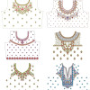 Latest Beautiful Blouse Embroidery Pattern Designs | June 2021 Bulk Download