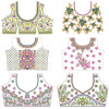 Latest Beautiful Blouse Embroidery Pattern Designs | June 2021 Bulk Download