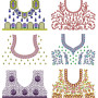 10 Blouse Embroidery Designs August 2021 Bulk Download Vol-1