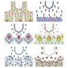 10 Blouse Embroidery Designs | August 2021 Bulk Download Vol-2
