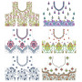 10 Blouse Embroidery Designs | August 2021 Bulk Download Vol-2