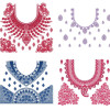 10 Blouse Embroidery Designs August 2021 Bulk Download Vol-1