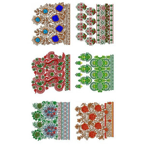 50 Big Border Embroidery Designs | March 2020 Bulk Download