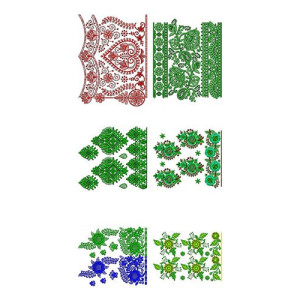 50 Big Border Embroidery Designs | May 2020 Bulk Download