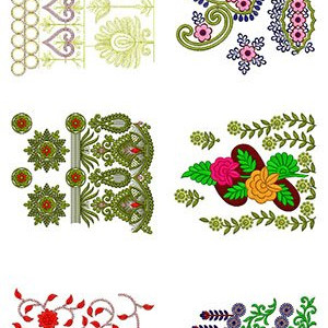 50 Big Border Embroidery Designs | February 2020 Bulk Download