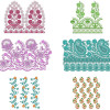 50 Big Border Embroidery Designs | April 2021 Bulk Download