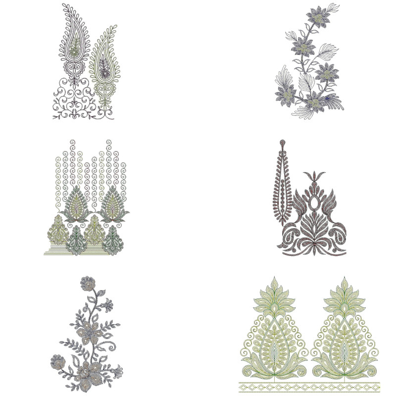 50 Big Border Embroidery Designs | April 2021 Bulk Download