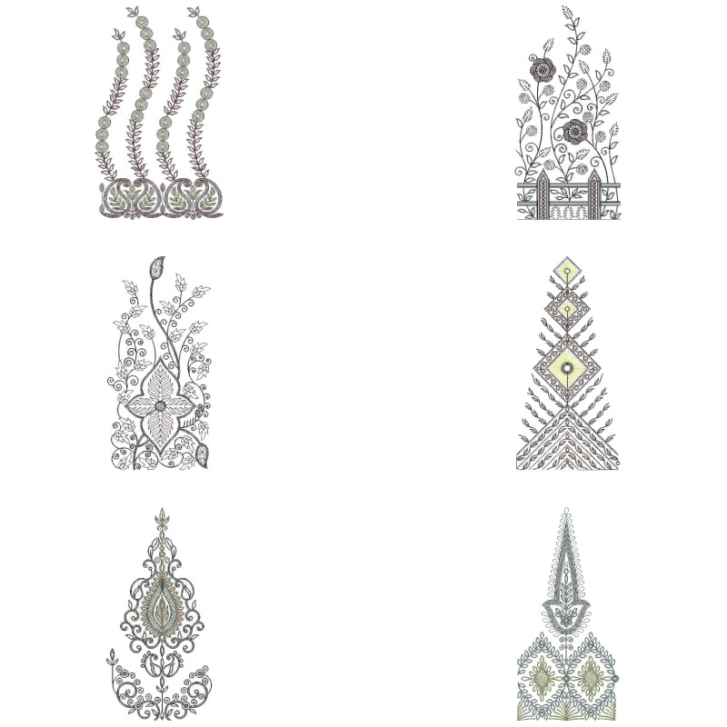 50 Big Border Embroidery Designs | April 2021 Bulk Download