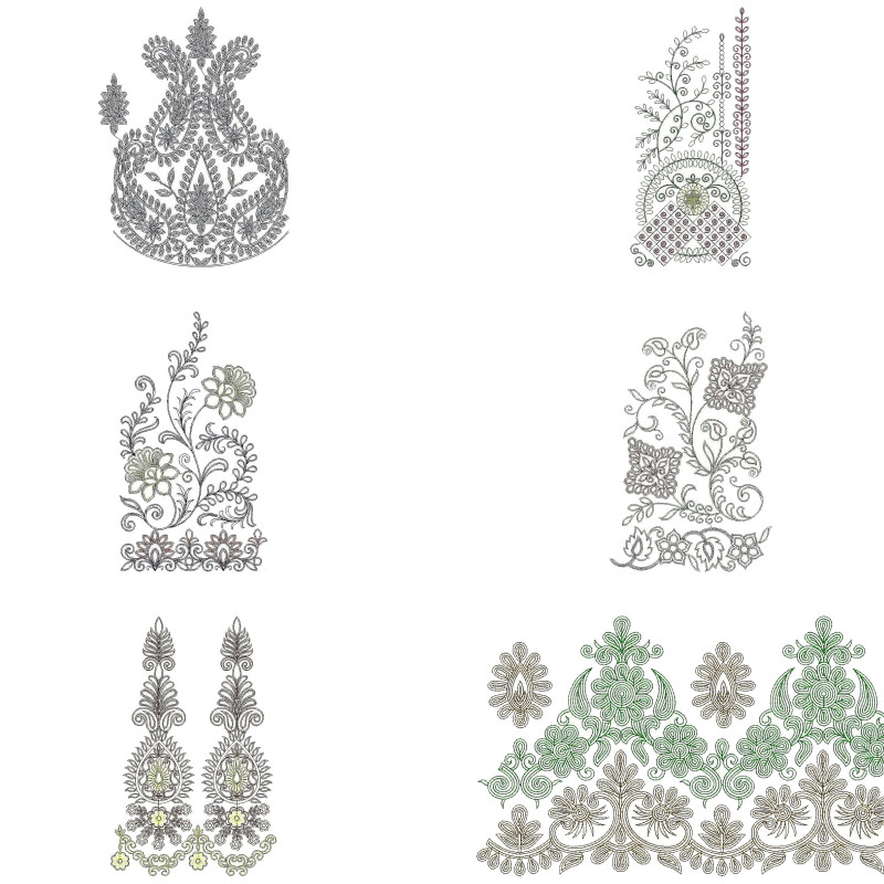 50 Big Border Embroidery Designs | April 2021 Bulk Download