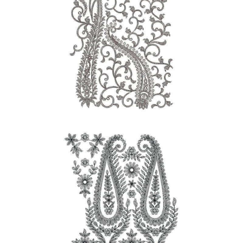 50 Big Border Embroidery Designs | April 2021 Bulk Download