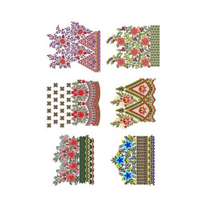 50 Big Border Embroidery Designs | July 2020 Bulk Download