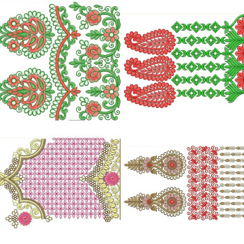 50 Big Border Embroidery Designs | November 2020 Bulk Download