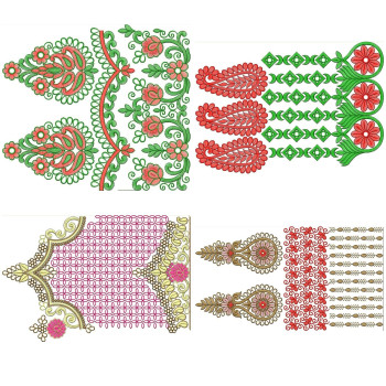 50 Big Border Embroidery Designs | November 2020 Bulk Download