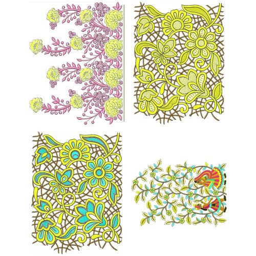 50 Big Border Embroidery Designs | November 2020 Bulk Download