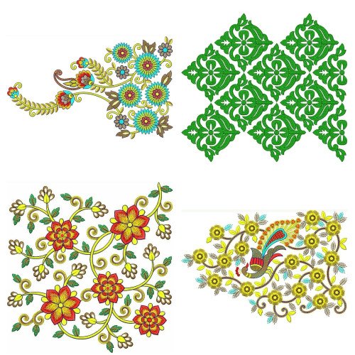50 Big Border Embroidery Designs | November 2020 Bulk Download
