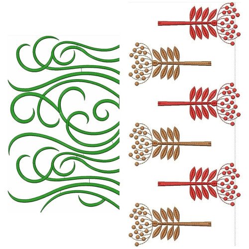 50 Big Border Embroidery Designs | November 2020 Bulk Download