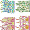 50 Big Border Embroidery Designs | November 2020 Bulk Download