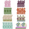 10 Big Border Embroidery Designs August 2021 Bulk Download Vol-4