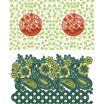 10 Big Border Embroidery Designs | August 2021 Bulk Download Vol-3