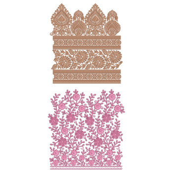 10 Big Border Embroidery Designs August 2021 Bulk Download Vol-4