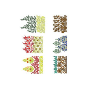 50 Big Border Embroidery Designs | July 2020 Bulk Download