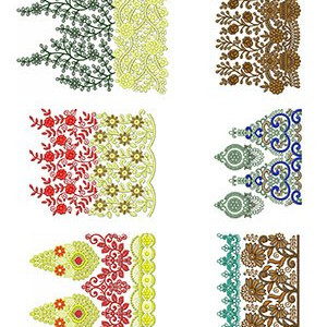 50 Big Border Embroidery Designs | July 2020 Bulk Download