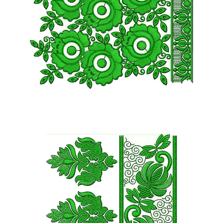 50 Big Border Embroidery Designs | February 2021 Bulk Download