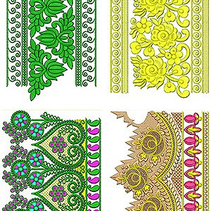 Big Border April 2018 Bulk Download | 50 Designs