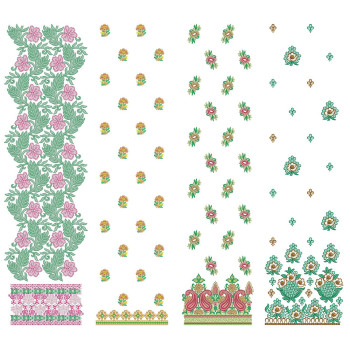 50 Daman Embroidery Designs | July 2021 Bulk Download