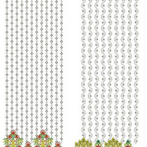 50 Daman Embroidery Designs | February 2020 Bulk Download