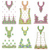 50 Dress Embroidery Designs | june 2021 Bulk Download