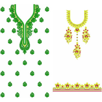 50 Dress Embroidery Designs | November 2020 Bulk Download