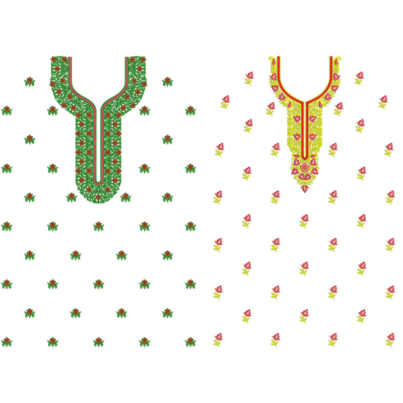 50 Dress Embroidery Designs | November 2020 Bulk Download