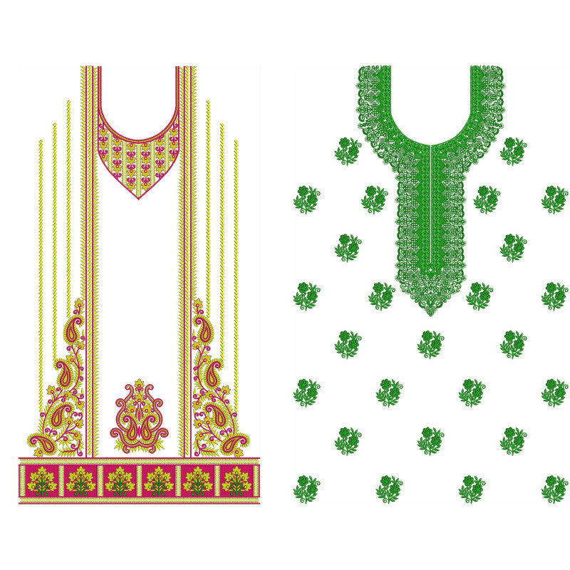 50 Dress Embroidery Designs | November 2020 Bulk Download