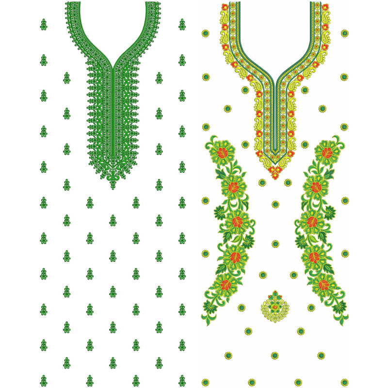 50 Dress Embroidery Designs | November 2020 Bulk Download