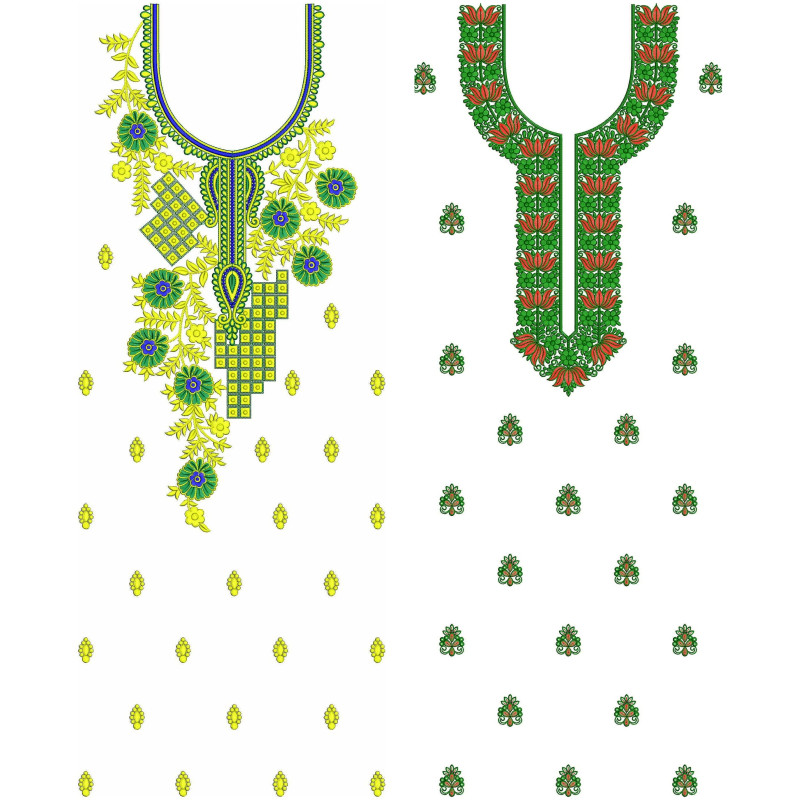 50 Dress Embroidery Designs | November 2020 Bulk Download