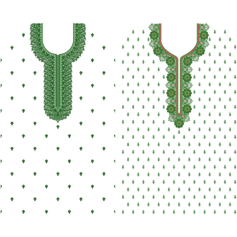 50 Dress Embroidery Designs | November 2020 Bulk Download