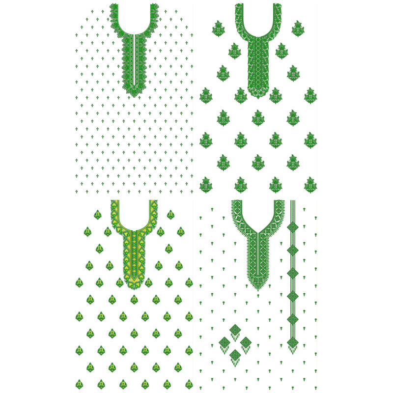 50 Dress Embroidery Designs | November 2020 Bulk Download